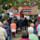 Gottesdienst mit Stehcafé und Frühschoppen im Scharmeder Pfarrgarten