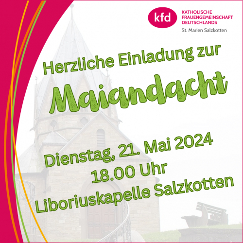 kfd Maiandacht in der Liboriuskapelle