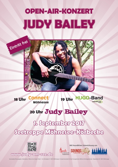 Open-Air-Konzert von Judy Bailey