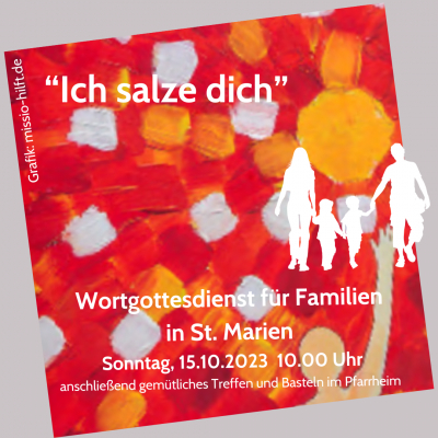 Wortgottesdienst für Familien