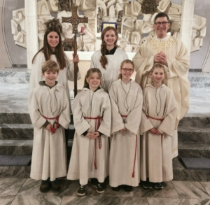 Neue Messdiener in St. Marien