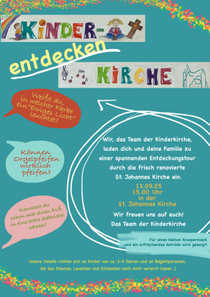 Kinder entdecken Kirche