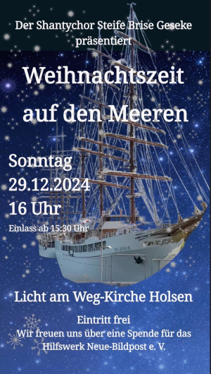 Weihnachtszeit auf den Meeren