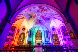 Kirche St. Philippus Neri Holsen geschlossen
