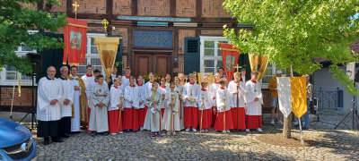 Fronleichnam in der Kernstadt Salzkotten
