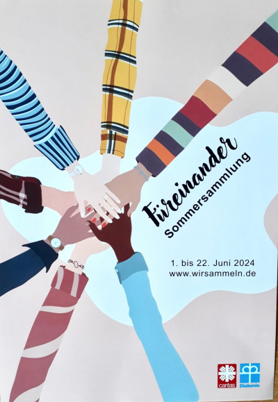Füreinander - Caritas Sommersammlung 2024
