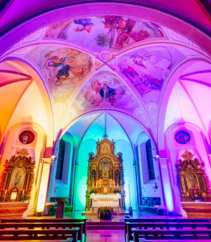 Eröffnung Lichterkirche in Holsen am 29.01.2023