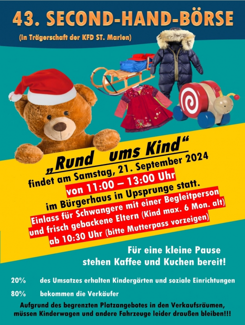 Second-Hand-Börse „Rund um‘s Kind“