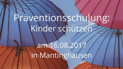 Präventionsschulung: Kinder schützen