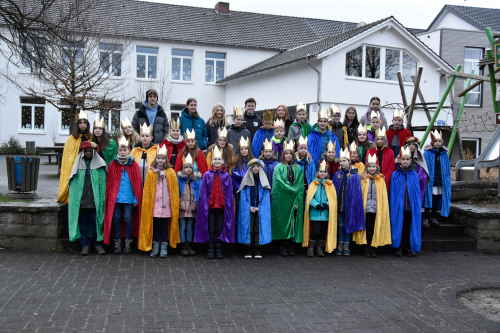 Sternsinger waren in Thüle unterwegs