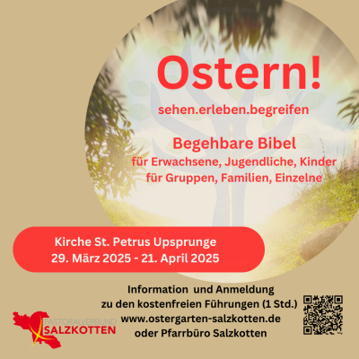 Anmeldung zum Ostergarten in Upsprunge