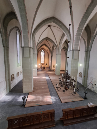 Kirche St. Johannes ausgeräumt