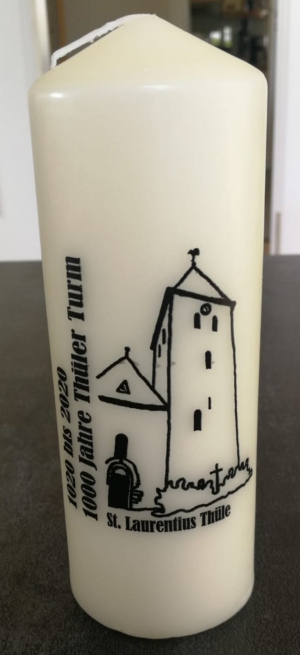 Jubiläumskerzen zum Turmfest