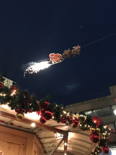 der &quot;fliegende Weihnachtsmann&quot;