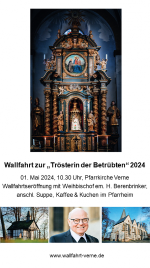 Wallfahrt Verne 2024