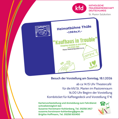 kfd Theaterfahrt nach Thüle